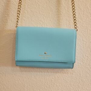 Kate Spade Turquoise Blue Crossbody Bag